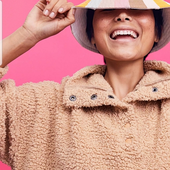 Aerie by American Eagle Tops - Aerie Cloud Sherpa Oversized Fleece Pullover
